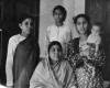Stanting: Iqbal, Mumtaz, Musaret, Tanweer &amp; Anvery Begum